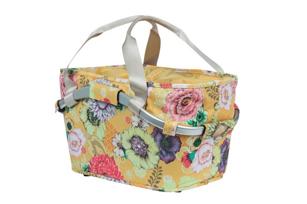 Mandtas Basil Bloom Field Carry All MIK - Achterop Afneembaar - Honey Yellow - 22 Liter Mandtas Basil Bloom Field Carry All MIK - Achterop Afneembaar - Honey Yellow - 22 Liter